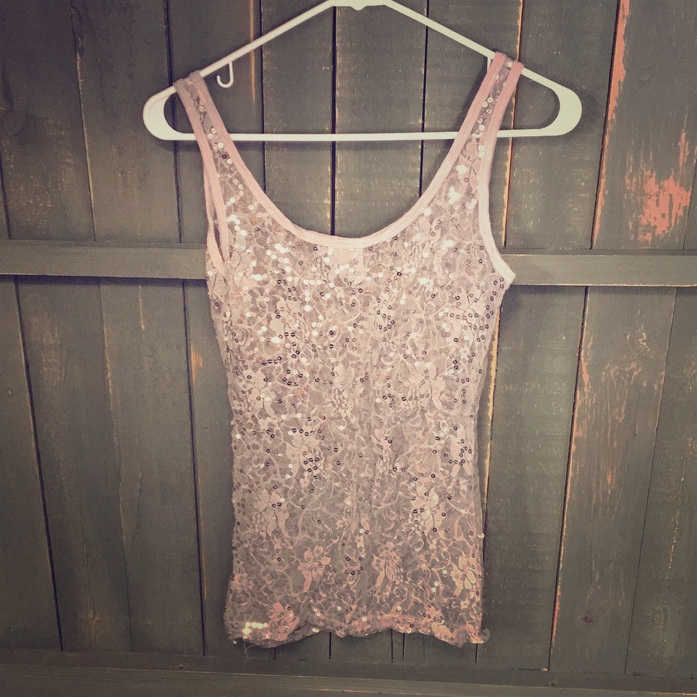 BKE sequin tank